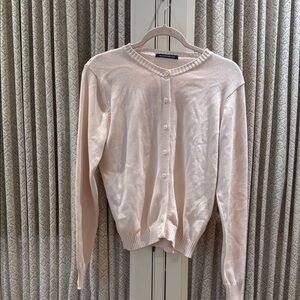 Brandy Melville Elegant please pink Cardigan Sweater